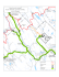 Carte des accès routiers Sentier national, secteur Swaggin et Boule