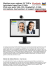 Moniteur avec webcam 24" FHD a technlogie SuperClear® Dalle