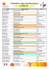 Calendrier des manifestations