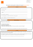 Formulaire de demande de Création de Compte Orange Collecte