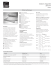 10009637-A RA Series Appliance Insulation Product Data Sheet