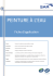 Fiche d`application pour les peintures à l`eau