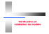 Vérification et validation du modèle
