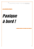 dossier artistique panique à bord