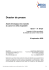 Dossier de presse