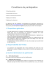 Conditions de participation