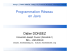 Programmation Réseau en Java - membres
