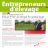 Entrepreneurs d`élevage n°6