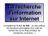 2. Réaliser une recherche sur Internet