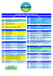 CALENDRIER DES COMPÉTITIONS 2016