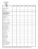 Flow of Activities Chart