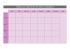 Tableau de répartition des tâches ménagères