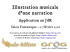 Illustration musicale d`une narration