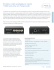 Encodeur vidéo analogique à 4 ports H.264 avec prise en charge