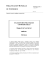 EXAMEN DES POLITIQUES COMMERCIALES Rapport du