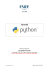 Adaptation en français du Python Tutorial
