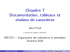 Chapitre 7 Documentation, tableaux et chaînes de caractères