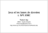 Java et les bases de données L `API JDBC