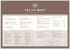 MENU ESCALE ENTRéES FROMAGES MENU éMERAUDE MENU