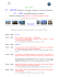 Programme de la journée du 21 janvier 2010
