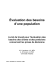 &Eacute;valuation des besoins d`une population