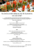 Menus à 3 plats, petit apéritif inclus Menu 1 Menu 2 Menu 3 Offre
