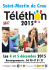 Programme du Téléthon 2015 - Ville de Saint-Martin-de-Crau