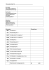 Parametrierliste für Hersteller der Anlage / Maschine