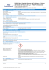 Fiche de données de sécurité