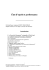 &Eacute;tat d`esprit et performance