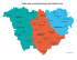 Carte des arrondissements de Haute