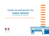 Guide de prévention du risque amiante