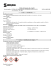 Fiche de données de sécurité - Safety