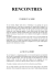 rencontres - Evelyne Plantier