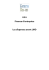 Les dispenses avant LMD