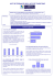 NOTE DE TENDANCES SUR L`ACTIVITE