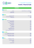 tarifs / prestations