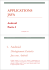 APPLICATIONS JAVA