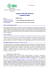 Compte-rendu projet innovant - - Soutenu en 2008