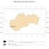 Slovaquie: carte des contours II