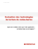 Evaluation des technologies de lecture de codes-barres