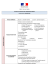 FICHE DE SYNTHESE DES RISQUES MAJEURS commune de