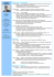 Exp&eacute;riences professionnelles Formation Engagements associatifs