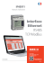 Interface Ethernet RS485 TCP/ModBus