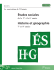 &Eacute;tudes sociales de la 1re &agrave; la 6e ann&eacute;e
