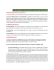 1. les différents types de bruits et leurs caractéristiques