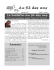 Bulletin 3.03 - Septembre 2011 - Sorel