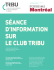 séance d`information sur le club tribu - Takt-etik