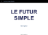 futur simple (emploi)