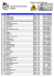 Classement Général Origine